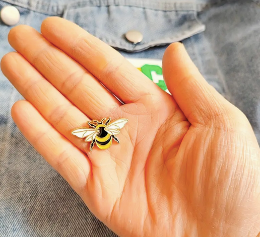 Bumble Bee Enamel Pin